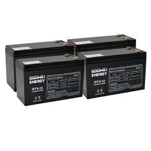 Batérie pre UPS (4x Goowei Energy OT9-12)