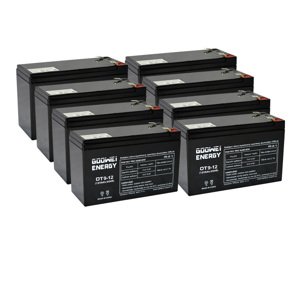 Batérie pre UPS (8x Goowei Energy OT9-12)