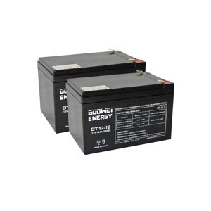 Batérie pre UPS (2x Goowei Energy OT12-12 F2)