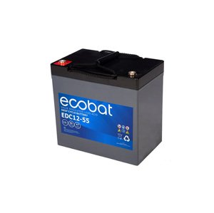 Ecobat Trakčná batéria EDC12-55, 55Ah, 12V