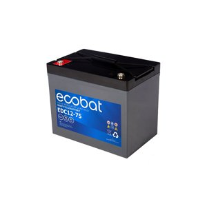 Ecobat Trakčná batéria EDC12-75, 75Ah, 12V
