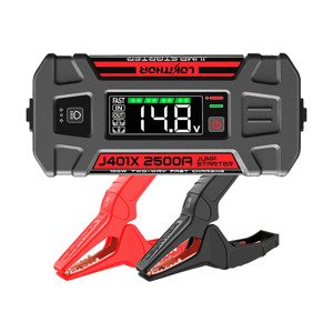 LOKITHOR Štartovací zdroj J401X, 12V, 2500A, 74Wh, Start -40°C