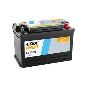 Autobatéria EXIDE Excell 100Ah, 12V, EB1000