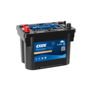Autobatéria EXIDE PowerPRO Agri & Construction AGM 50Ah, 12V, EJ050C