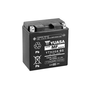 Motobatéria YUASA YTX20A-BS, 12V, 17Ah