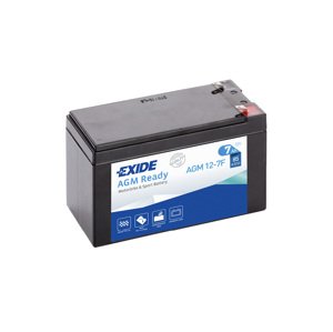 Motobatéria EXIDE BIKE AGM Ready AGM12-7F, 12V, 7Ah, 85A