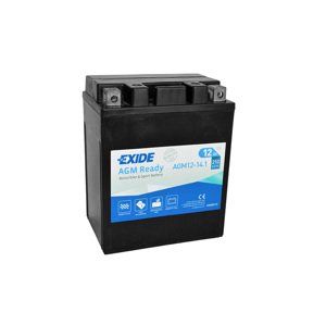 Motobatéria EXIDE BIKE AGM Ready AGM12-14.1, 12V, 12Ah, 210A