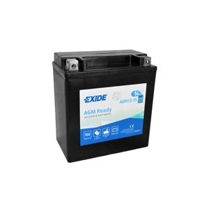 Motobatéria EXIDE BIKE AGM Ready AGM12-15, 12V, 14Ah, 215A