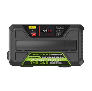 LOKITHOR Štartovací zdroj s nabíjačkou 6A a tester JTC4250 PRO, 12V, 4250A, 90Wh