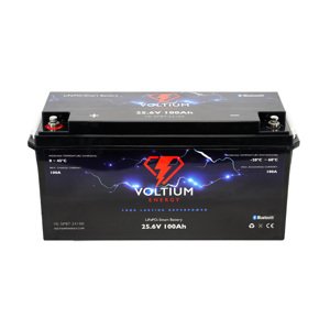 Voltium Energy LiFePO4 smart batéria VE-SPBT-24100, 25.6V, 100Ah