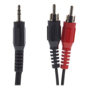 Sencor SAV 104-020 Audio Premium kábel 3,5mm  jack - 2xCinch