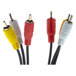 Sencor SAV 107 AV Premium kábel 3x Cinch/RCA - 3x Cinch/RCA