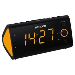 Sencor SRC 170 OR Rádiobudík s teplomerom