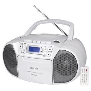 Sencor SPT 3907 W Rádiomagnetofón s Bluetooth
