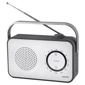 Sencor SRD 2100 W Prenosný rádiový prijímač FM/AM