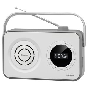 Sencor SRD 3200 W Prenosný PLL FM rádioprijímač