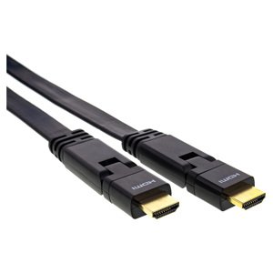 Sencor SAV 278-015 HDMI A/M - A/M plochý 2.0 High Speed kábel + Ethernet kábel
