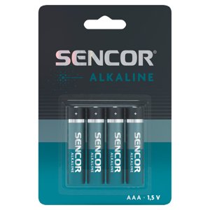 Sencor SBA LR03 4BP AAA Alkalická batéria AAA