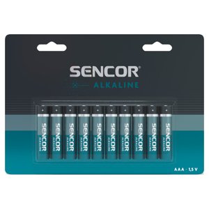 Sencor SBA LR03 10BP AAA Alkalická batéria AAA