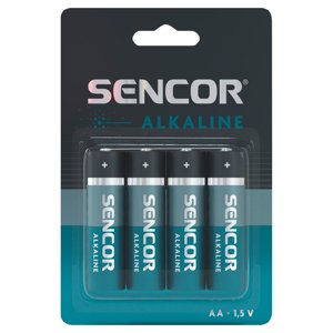 Sencor SBA LR6 4BP AA Alkalická batéria AA