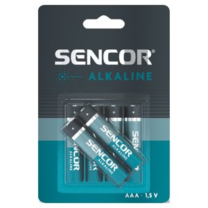 Sencor SBA LR03 4+2BP AAA Alkalická batéria AAA