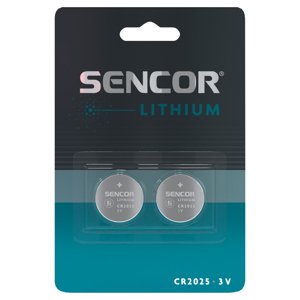 Sencor SBA CR2025 2BP Lítiová batéria CR2025