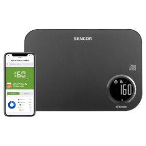 Sencor SKS 7078BK Nutričná kuchynská váha