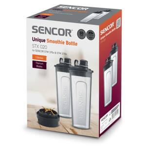 Sencor STX 020 Smoothie fľaše k robotom STM 376x a 378x