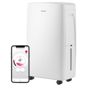 Sencor SDH 1028WH  Inteligentný mobilný odvlhčovač vzduchu 10l Wi-Fi