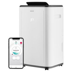 Sencor SDH 2028WH  Inteligentný mobilný odvlhčovač 20l Wi-Fi