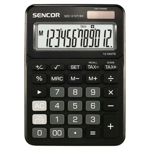 Sencor SEC 372T/BK Stolná kalkulačka