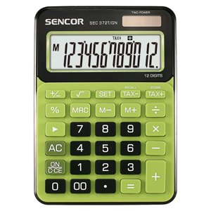 Sencor SEC 372T/GN Stolná kalkulačka