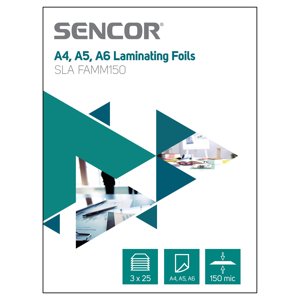 Sencor SLA FAMM150 A4, A5, A6 Laminovacia fólia