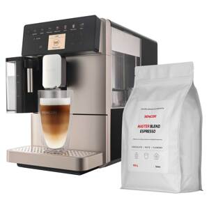 Sencor SES 9350CH + 1 kg kávy Master Blend Automatické Espresso + Káva ZADARMO
