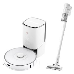 Sencor SRV 9385WH + SVC 7522WH Súprava robotického a tyčového vysávača
