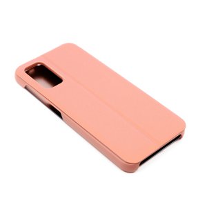 Bomba Zrkadlový silikónový otvárací obal pre Samsung - ružový Model Samsung: Galaxy A13 4G 912/GAL