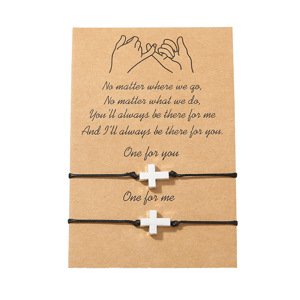 Girly Náramok priateľstva Cross BT001/CROSS