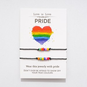 Girly Náramok priateľstva Rainbow rice beads BT001/RAINBOW