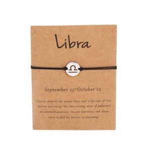 Girly Náramok Zodiac Znamenia: Váhy BT116/LIBRA