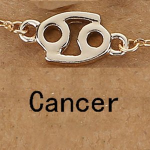 Girly Náramok Zlatá Zodiac Znamenia: Rak BT118/CANCER