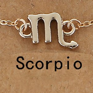 Girly Náramok Zlatá Zodiac Znamenia: Škorpión BT118/SCORPIO