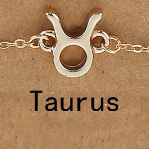 Girly Náramok Zlatá Zodiac Znamenia: Býk BT118/TAURUS