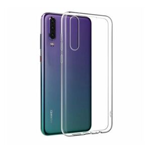 Bomba Transparentné Slim silikónové puzdro pre huawei Model Huawei: P30 C005_HUA_P30