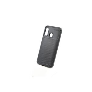 Bomba Mäkký obal carbon look pre samsung - čierny Model Samsung: Galaxy A40 C011_SAM_A40_BLACK