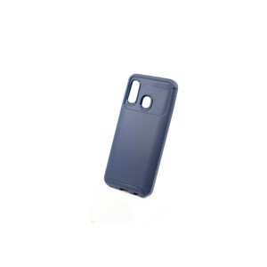 Bomba Mäkký obal carbon look pre samsung - modrý Model Samsung: Galaxy A40 C011_SAM_A40_BLUE
