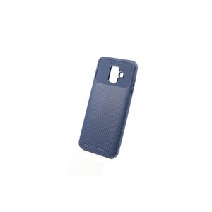 Bomba Mäkký obal carbon look pre samsung - modrý Model Samsung: Galaxy A6 (2018) C011_SAM_A6_-2018-_BLUE