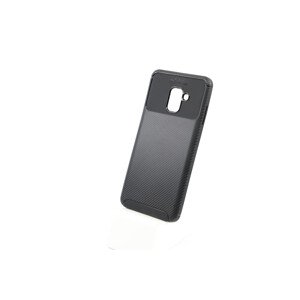 Bomba Mäkký obal carbon look pre samsung - čierny Model Samsung: Galaxy A8 Plus (2018) C011_SAM_A8_PLUS_-2018-_BLACK