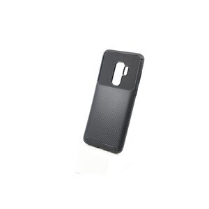 Bomba Mäkký obal carbon look pre samsung - čierny Model Samsung: Galaxy S9+ C011_SAM_S9_PLUS_BLACK