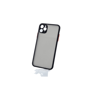 Bomba Kvalitný TPU obal matný pre iPhone - čierny Model iPhone: iPhone 11 Pro Max C313_IPHONE_11_PRO_MAX-BLACK