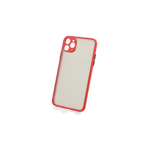 Bomba Kvalitný TPU obal matný pre iPhone - červený Model iPhone: iPhone 11 Pro Max C313_IPHONE_11_PRO_MAX_-_RED